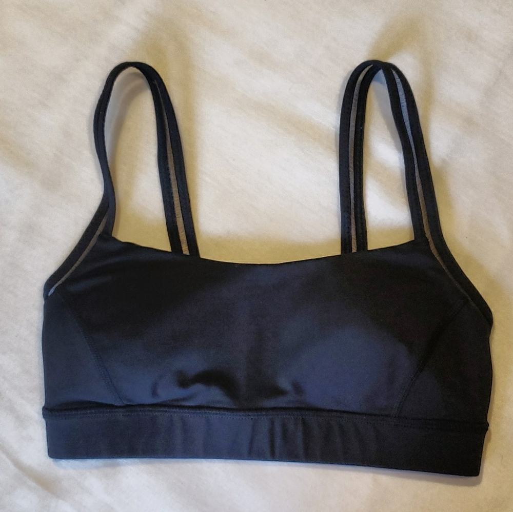Size 2 Lululemon Straight Up Bra - Black